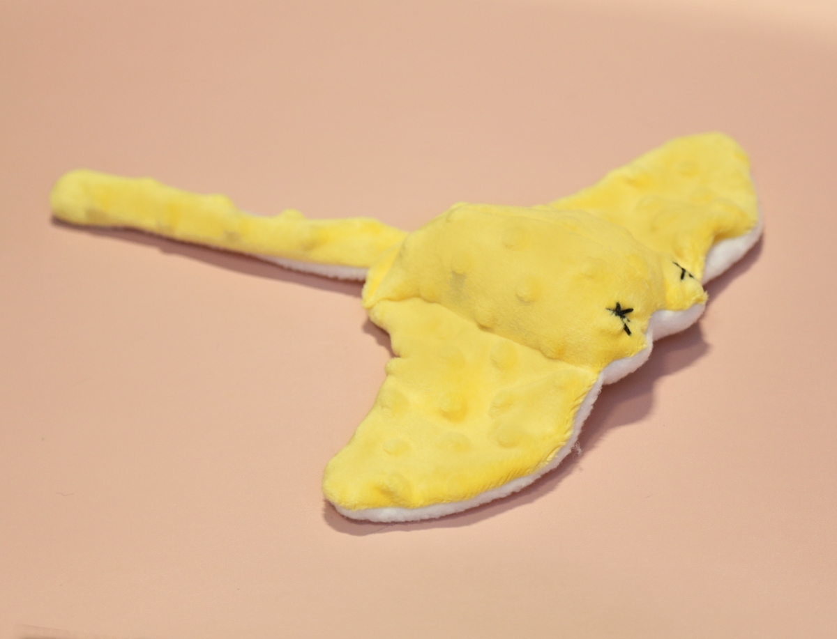 Zdjęcie Kotul Craft Płaszczka z kocimiętką zabawka dla kota  kogel mogel minky 25 x 27 cm