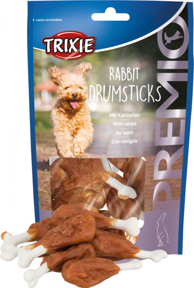 Zdjęcie Trixie Premio Rabbit Drumsticks przysmaki dla psa udka z królika 100g