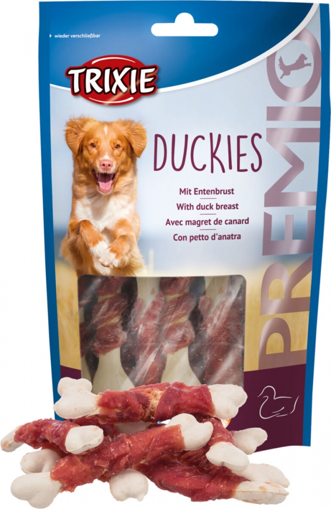 Zdjęcie Trixie Premio kosteczki Duckies Light  z mięsem z piersi kaczki 100g