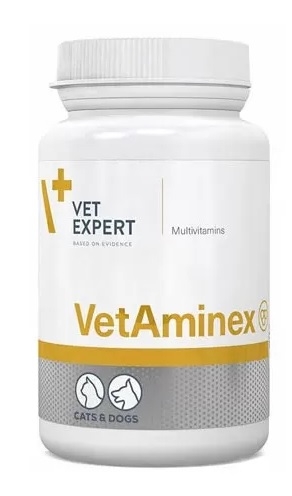 Zdjęcie Vetexpert Vetaminex Cats & Dogs Twist Off  preparat witaminowo-mineralny dla psów i kotów 60 kapsułek