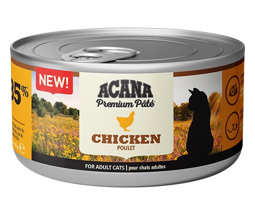 Zdjęcie Acana Cat Premium Pate Chicken puszka  pasztet kurczak, tuńczyk 85g