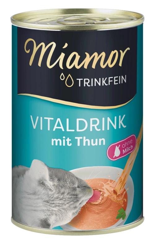 Zdjęcie Miamor Multipak Vitaldrink napój dla kota  z tuńczykiem 6x135ml