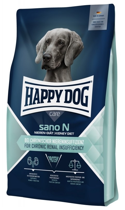 Zdjęcie Happy Dog Sano N Kidney Diet  kompletna dieta dla psa 7.5kg