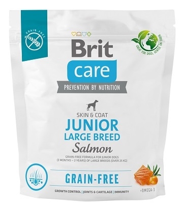 Zdjęcie Brit Care Junior Large Breeds  salmon & potato 1kg