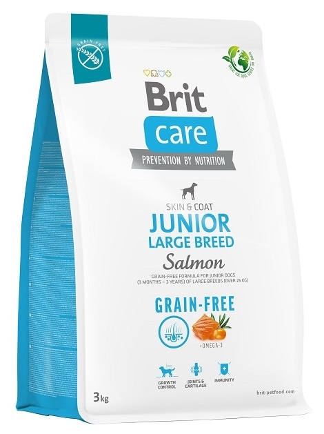 Zdjęcie Brit Care Junior Large Breeds  salmon & potato 3kg