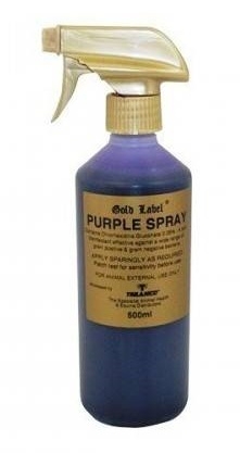 Zdjęcie Gold Label Purple Spray do dezynfekcji na otarcia i rany   250ml