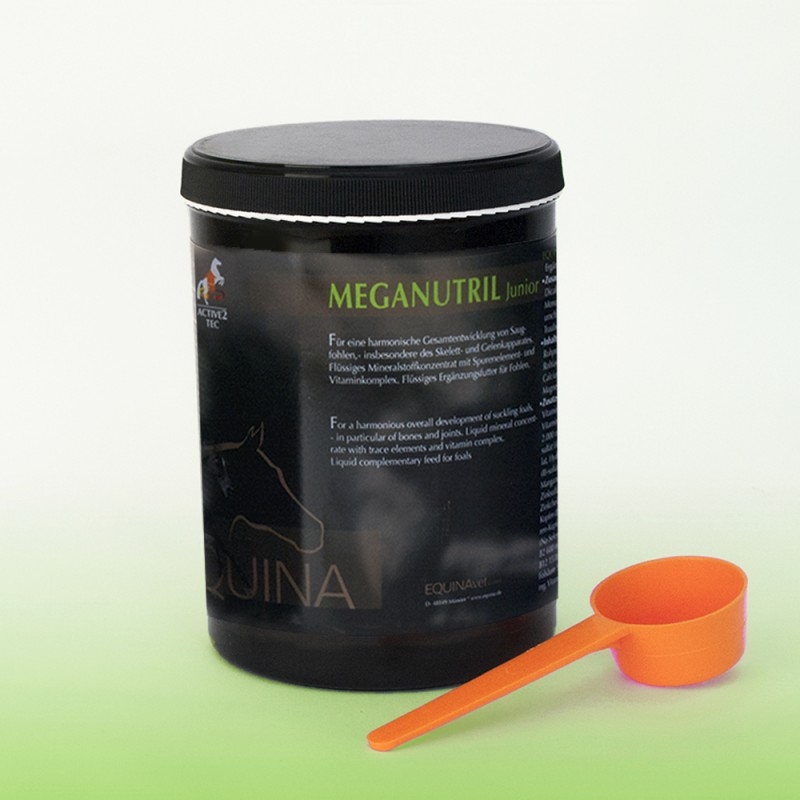 Zdjęcie Equina Meganutril Junior dla źrebiąt  witaminowo-mineralna mieszanka paszowa 1000g
