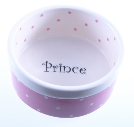 Zdjęcie Yarro Miska ceramiczna różowa  Princess 15,5 x 6 cm