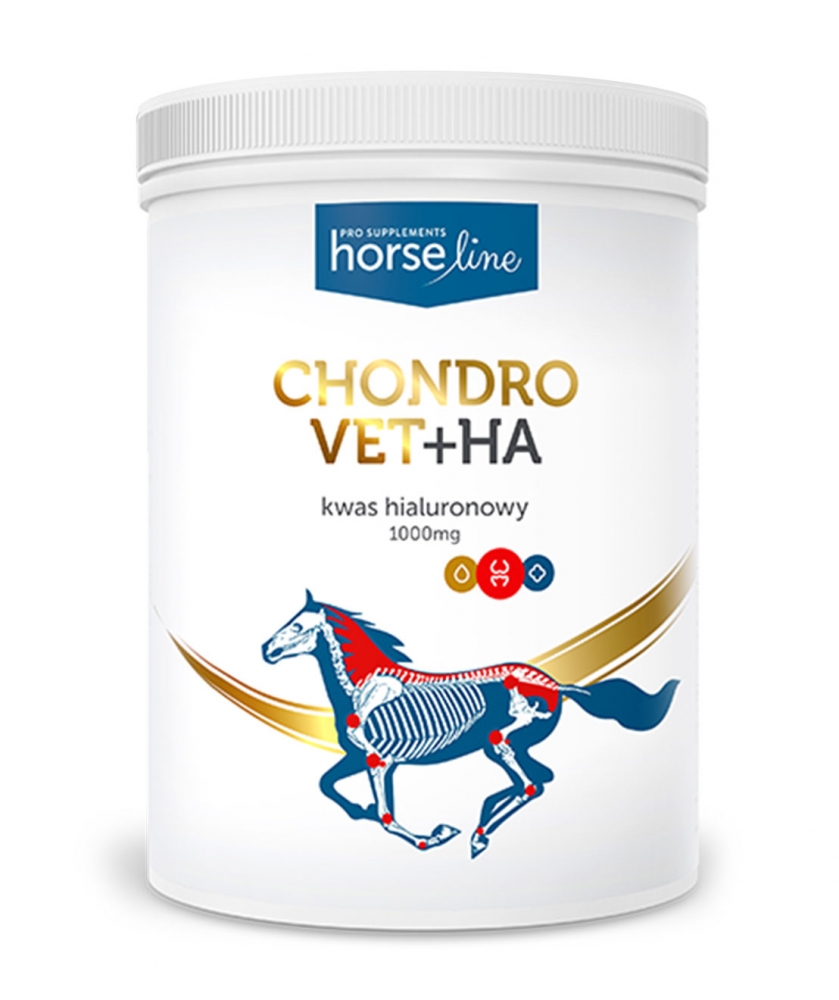 Zdjęcie Horseline Pro ChondroVet+HA  intensywne wsparcie przy zwyrodnieniach stawów 1200g