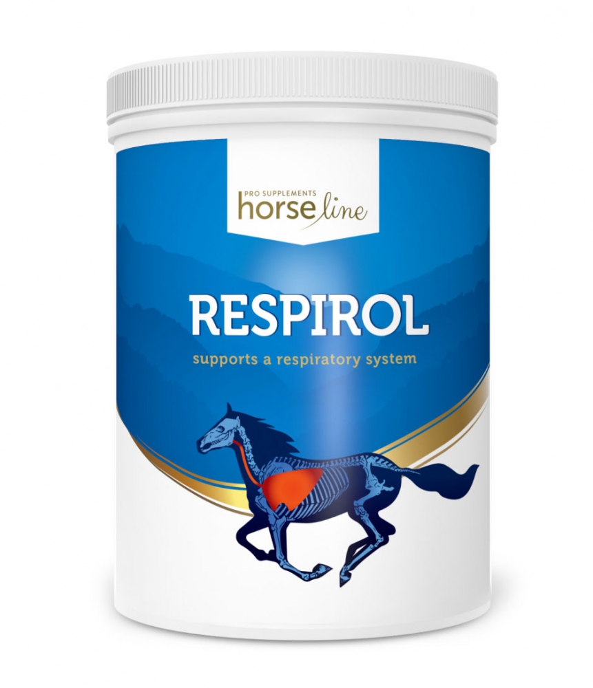 Zdjęcie Horseline Pro Respirol  wsparcie układu oddechowego koni 1200g