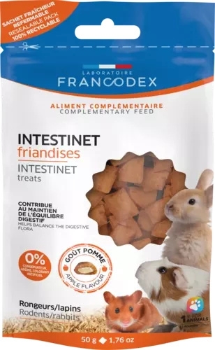 Zdjęcie Francodex Przysmak dla gryzoni i królików  intestinal 50g