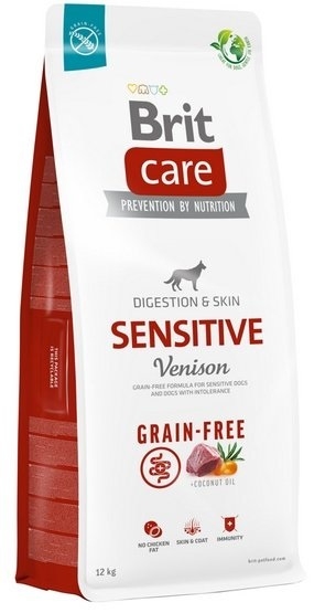 Zdjęcie Brit New Care Sensitive Grain Free Adult All Breed  venison & potato 12kg