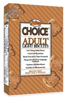 Zdjęcie Nutro Choice Biscuits Adult Light   652g
