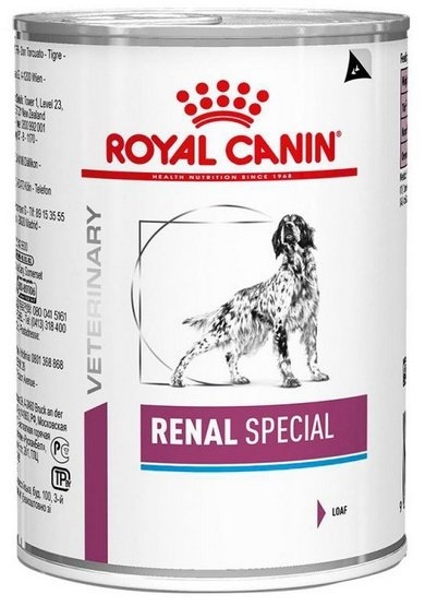 Zdjęcie Royal Canin VD Renal Special (pies)  puszka 410g