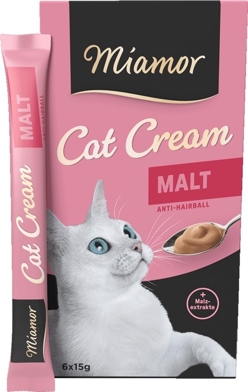 Zdjęcie Miamor Malt cream  odkłaczający sos dla kota 6 szt.