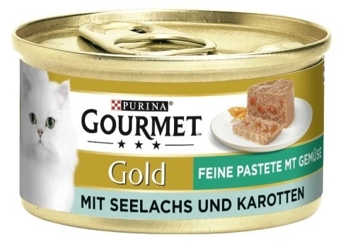 Zdjęcie Gourmet Gold Feine pastete  mus z czarniakiem i marchewką 85g