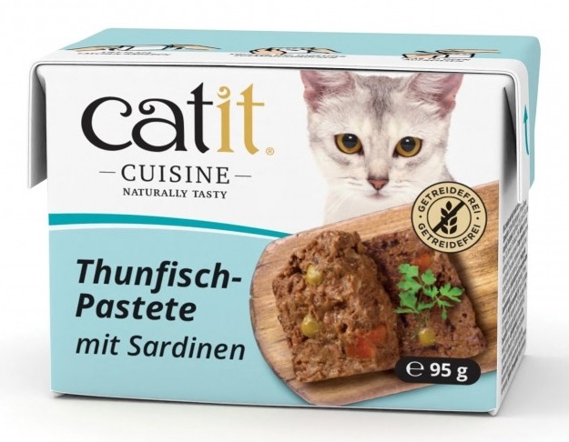 Zdjęcie catit Cuisine Tuna Pâté with Sardines kartonik pasztet z tuńczyka z sardynką 95g