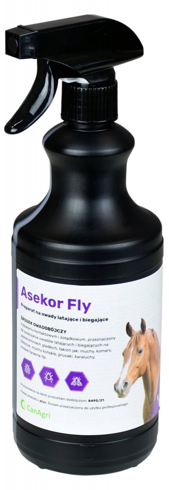 Zdjęcie Can Agri Preparat na owady latające i biegające ASEKOR FLY, zapach la   750 ml