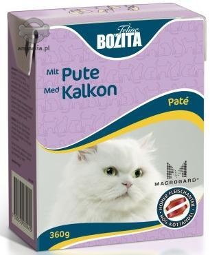 Zdjęcie Bozita Puszka dla kota  Pute (indyk), pasztet 360g