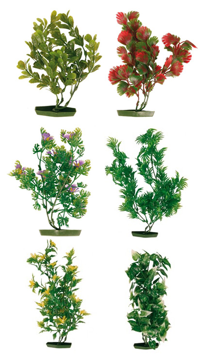 Zdjęcie Trixie Dekoracja roślina sztuczna mała   17 cm 6 szt.