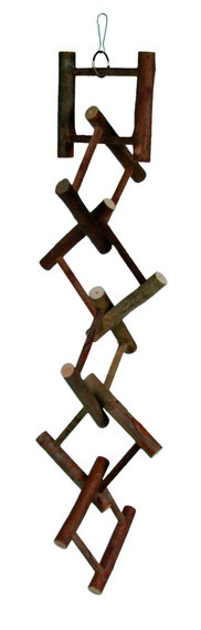 Zdjęcie Trixie Zabawka drewniana z drabinek duża 12 szczebli 50 cm 