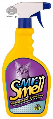 Zdjęcie Dermapharm Mr. Smell Kot  spray likwidujący zapach moczu kotów 500ml