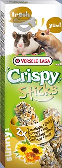 Zdjęcie Versele Laga Crispy Sticks kolby dla małych gryzoni  słonecznikowo-miodowe 2 szt.