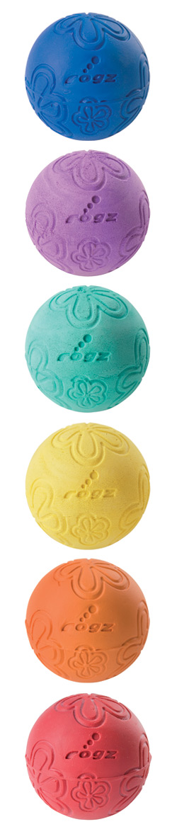 Zdjęcie Rogz Piłka Atom Ball Soft z miękkiej gumy śr. 6.5 cm 