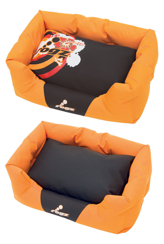 Zdjęcie Rogz Spice Podz: Hibiscus pomarańczowe S legowisko kanapa 56 x 35 x 22 cm 