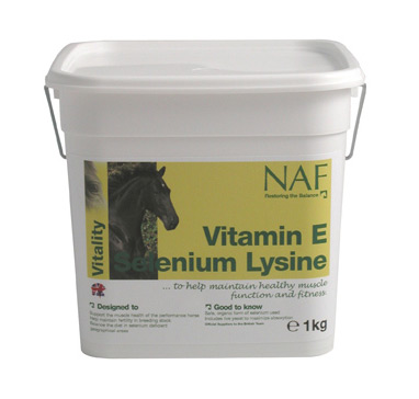 Zdjęcie NAF Vitamin E, Selenium and Lysine  proszek 3kg