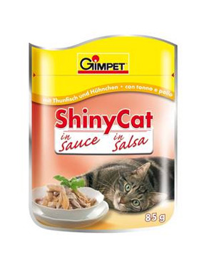 Zdjęcie Gimpet ShinyCat saszetka tuńczyk i kurczak 85g