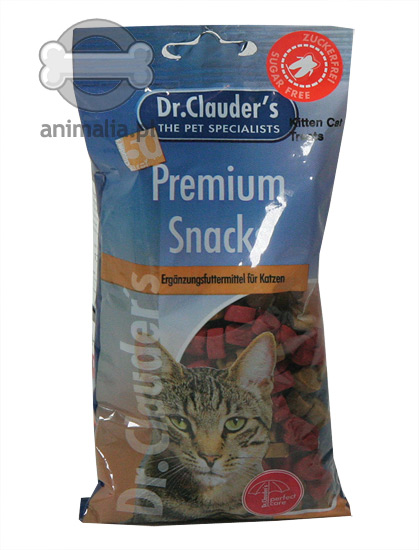 Zdjęcie Dr. Clauders Premium Snacks Kitten Cat Treats  przysmaki dla kociąt 100g
