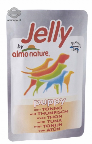Zdjęcie Almo Nature Dog Jelly Puppy saszetka dla szczeniaka  tuńczyk 150g