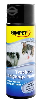 Zdjęcie Gimpet Suchy szampon/puder dla kota  100g