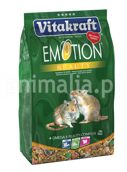 Zdjęcie Vitakraft Emotion Pokarm dla myszoskoczków  Beauty 300g