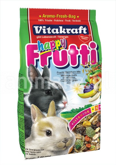Zdjęcie Vitakraft Happy Frutti karma uzupełniająca dla królika   200g