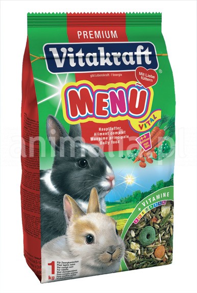 Zdjęcie Vitakraft Menu Vital pokarm dla królika   5kg