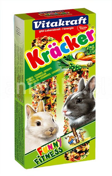 Zdjęcie Vitakraft Kracker Kolby dla królika  warzywne 2 szt.