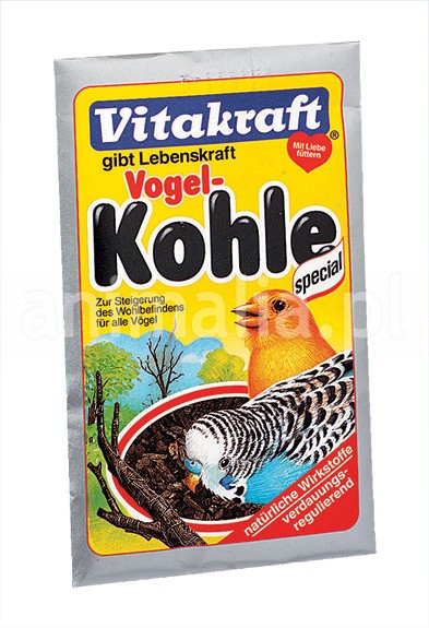 Zdjęcie Vitakraft Vogel-Kohle węgiel dla ptaków   10g