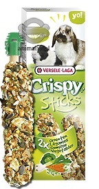 Zdjęcie Versele Laga Crispy Sticks kolby dla królików i świnek  warzywne 2 szt.