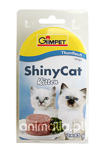 Zdjęcie Gimpet ShinyCat Kitten  tuńczyk 2 x 70g