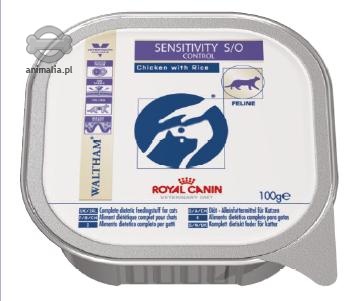 Zdjęcie Royal Canin VD Sensitivity Control S/O tacka  kaczka z ryżem 100g