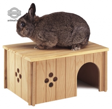 Zdjęcie Ferplast Domek drewniany SIN 4646  dla królika 34x24x16cm