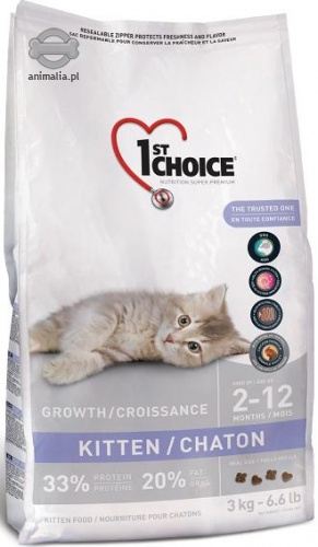 Zdjęcie 1st Choice Cat Growth Kitten   3kg
