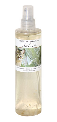 Zdjęcie Officinalis Dry Shampoo Salvia for Cats suchy szampon szałwiowy dla psów i kotów  250ml