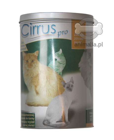 Zdjęcie Cirrus Pro Dodatek na sierść - wkład bez puszki  dla kotów 300g