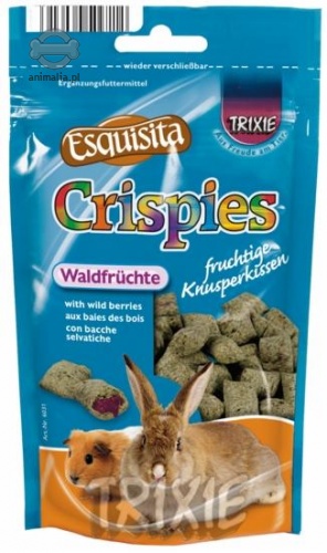 Zdjęcie Trixie Smakołyki Crispies dla królików i gryzoni  owoce leśne 50g