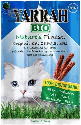 Zdjęcie Yarrah Bio Natures Finest kabanosy organiczne  dla kotów 3 szt.