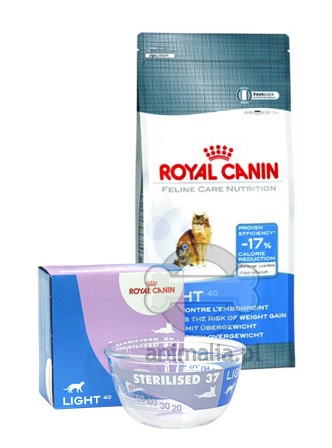 Zdjęcie Royal Canin Promocja: Light 40 + szklana miarka gratis  400g