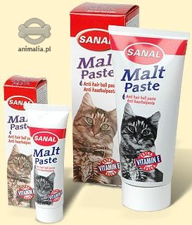 Zdjęcie Sanal Malt Paste odkłaczająca pasta  dla kotów 100g